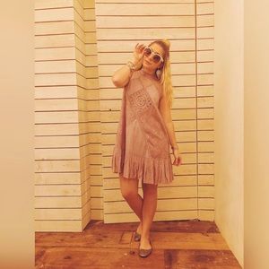 Free people mauve dress